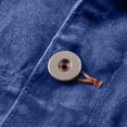 thumbnail image 6 of Thousandth Men's Vintage Denim Work Jacket Casual Cotton Long Sleeve Button Down Coats Utility Trucker Jacket with Multiple Pockets, 6 of 8