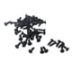 thumbnail image 4 of 100 Piezas de Tornillos de de Guitarra Baja para Guitarra Eléctrica, Diámetro de Bajo, 3 Mm, Negro, 4 of 9