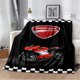 thumbnail image 1 of Ducati-manta ligera con patrón de motocicleta para niños, manta cálida para sala de estar, dormitorio, regalo, 1 of 4