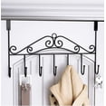 thumbnail image 5 of Over The Door Hook, Over Door Hanger For Coat, Towel, Bag, Robe - 7 Hooks, 5 of 5