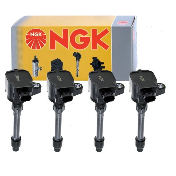 4 pc NGK Ignition Coils compatible with Honda Clarity 1.5L L4 2018-2019