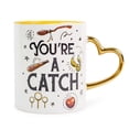 thumbnail image 1 of Taza de cerámica Silver Buffalo Harry Potter Quite a Catch 414 ml, 1 of 7