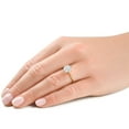 thumbnail image 3 of Pompeii Certified 2 1/2CT Lab Grown Diamond Solitaire Thin Engagement Ring 14k Yellow Gold, 3 of 7