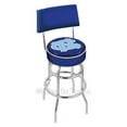 thumbnail image 6 of 25" L7C4 - Chrome Double Ring Villanova Swivel Bar Stool with a Back by Holland Bar Stool Company, 6 of 7