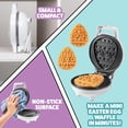 thumbnail image 3 of Mini waffles o panqueques de doble cara con 2 diseños diferentes de verano, listo para decorar y escarchar, diversión para el desayuno para niños, niños y adultos, regalo adorable o actividades en, 3 of 5