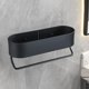 thumbnail image 5 of Estantes Foating de aluminio Soporte de estante de pared Soporte Toallero Pantalla Adhesivo sin taladro para cocina Hogar Especias Champú Barra 285x95x6cm Baoblaze Estante flotante de pared, 5 of 7
