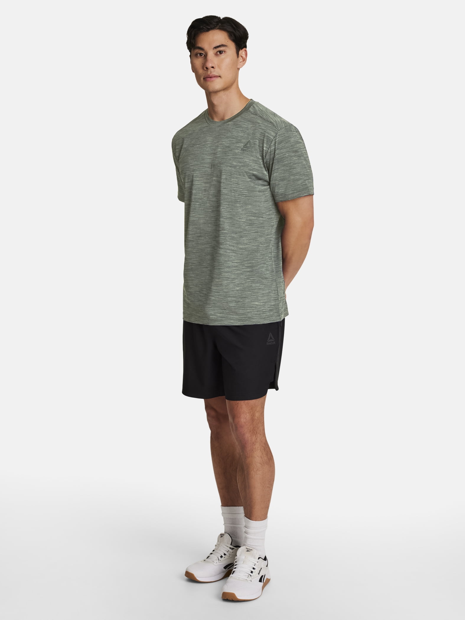 Reebok Men's & Big Men's Stride Performance Tee Shirt, Sizes XS-5XL