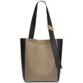 thumbnail image 1 of Calvin Klein Women’s Karsyn Small Handbag Totes, Molasses/Black, 1 of 1