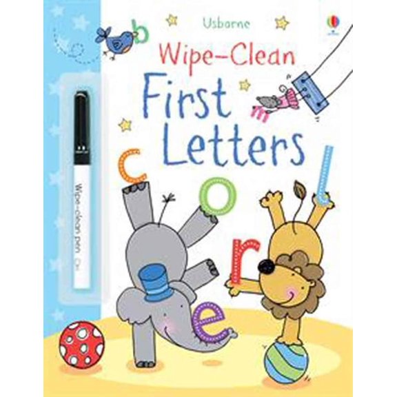 Pre-Owned Wipe-Clean First Letters (Usborne Wipe-Clean Books), 9780794531003, 0794531008, Paperback, Nov edition