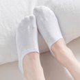 thumbnail image 5 of No Show Socks Women Non Slip Low Cut Socks Cotton Short Socks for Women Invisible Liner 3/6 Pairs, 5 of 5