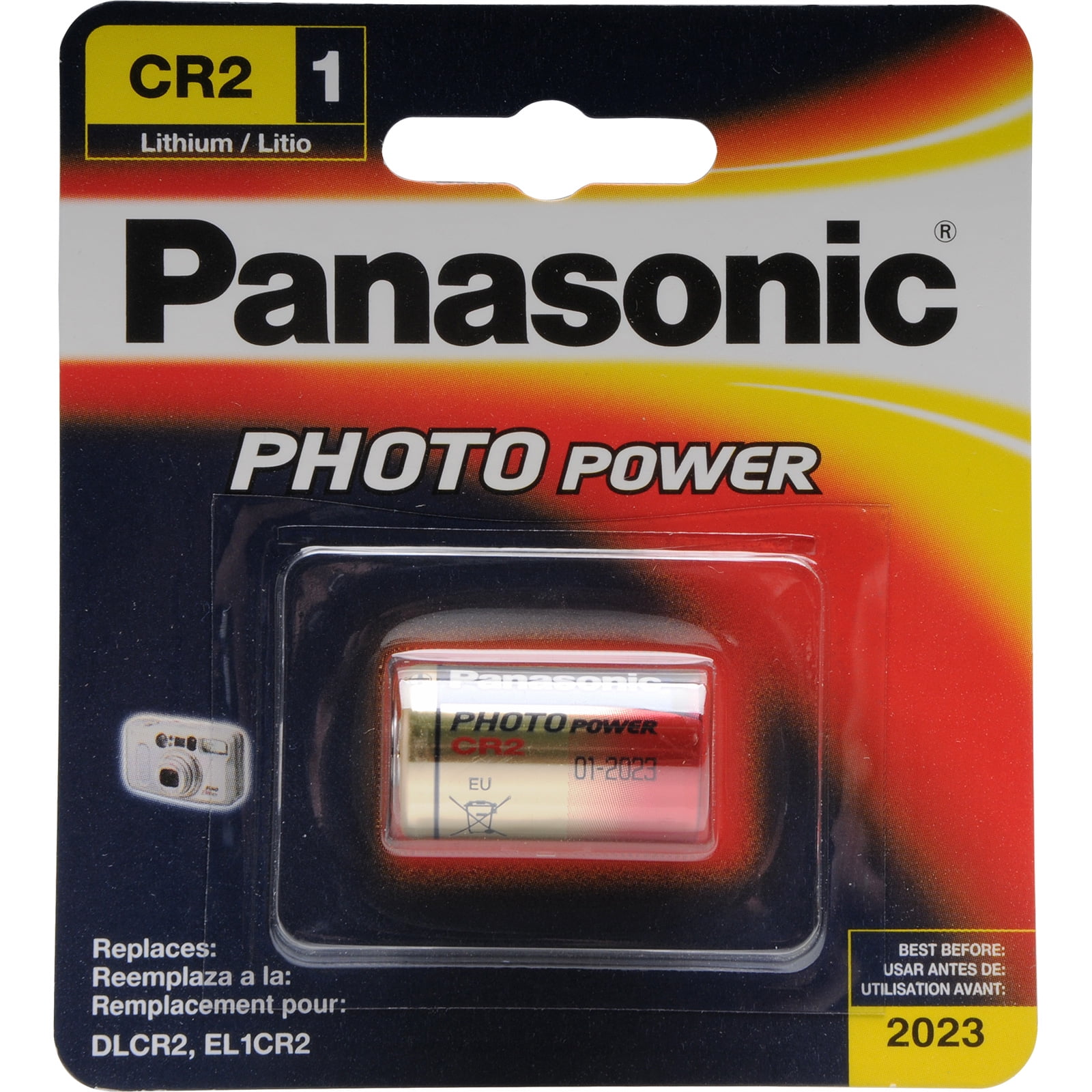 20 Batteries Panasonic CR2 Industrial Lithium Battery DL-CR2 Photo 3V 13770 