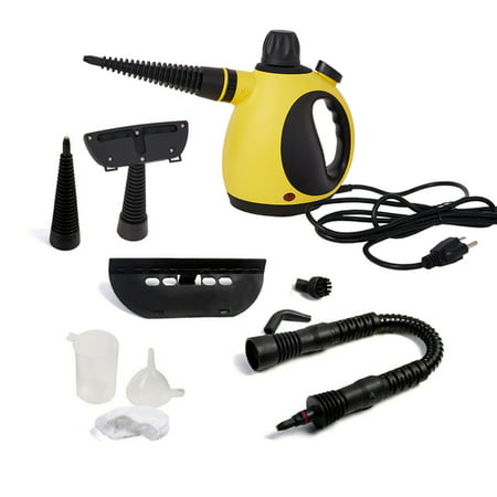 Karmas Product Handheld Steam Cleaner,14 Attachments and Accessories Multi-Purpose Pressurized Cleaners for Stains Removal,Garment,Surface,Bathroom,Kitchen, Floor, Carpet and