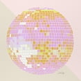 thumbnail image 3 of Society6 Cat Coquillette Disco Ball Peach Shower Curtain 71" x 74", 3 of 3