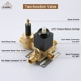 thumbnail image 3 of CASAINC 12 in.Ceiling-Mounted Shower System with Valve in Matte Black, 3 of 11