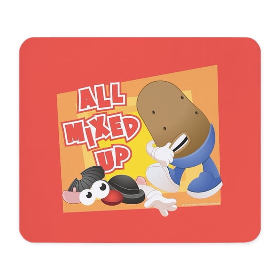 CafePress - Mr. Potato Head All Mixed Up Mousepad - Non-slip Rubber Mousepad, Gaming Mouse Pad