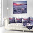 thumbnail image 2 of Designart Colorful Cold Frosty Morning - Landscape Printed Throw Pillow - 16x16, 2 of 4