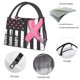 thumbnail image 4 of Fotbe Ribbon Breast Cancer Awareness Bolsa Térmica Portátil con Estampado, Bolsa de Entrega de Alimentos Aislada, Bolsa Reutilizable de Gran Capacidad para Comidas y Supermercado, 4 of 6