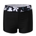 thumbnail image 4 of VISALY Tankini Swimsuit Tummy Control Blouson Two Piece Bathing Suit Tank Top with High Waist Boy Shorts Swimwear Adjustable Spaghetti Straps Tankini Set Two Piece Swimsuit with Boyshorts Black Xxl, 4 of 5