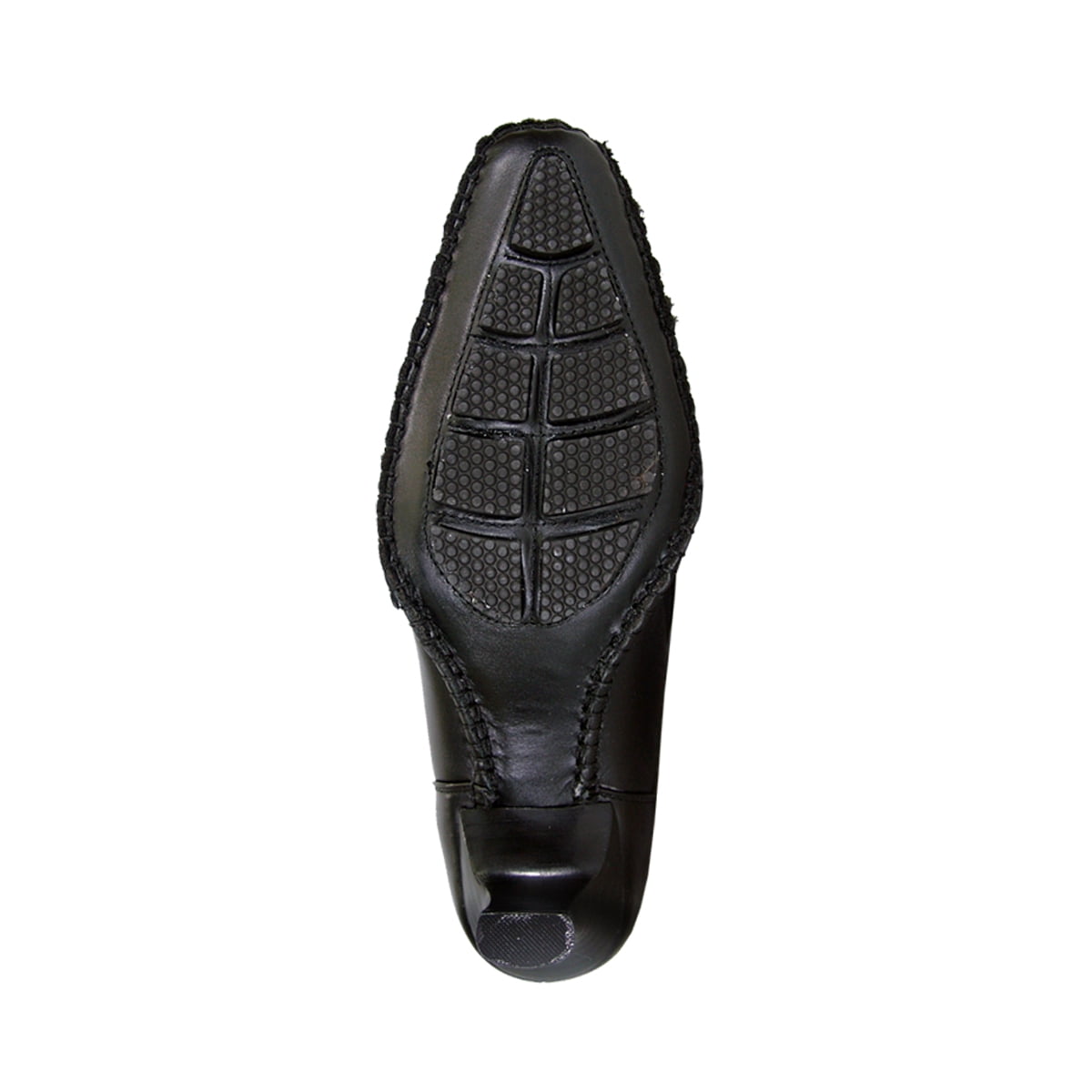 PEERAGE Willow Women Wide Width Side Zipper Leather Dress Booties BLACK 5