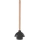 thumbnail image 1 of Taza negra Plunger LDR Industries de 6 pulgadas con mango de 41 cm, 1 of 1