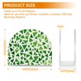 thumbnail image 4 of Yayeee Napkin Holder for Table Kitchen Paper Tissue Organization, Green Dot Triangles Pattern, 4 of 8