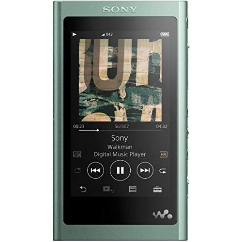 Sony Walkman A series 16GB NW-A55HN : MP3 player Bluetooth microSD compatible High resolution compatible Up to 45 hours continuous playback 2018 model Horizon Green NW-A55HN G
