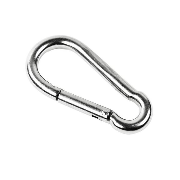 MARINE CITY Carabiner Clip Snap Hook - 316 Stainless Steel Clips 3-1/2 Inches Ideal for Climbing Fishing Hiking Boating Sailing & Camping Pack of 1