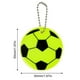 thumbnail image 3 of Colgante reflectante de fútbol, ​​llavero de balones de fútbol, ​​colgante reflectante redondo, 6 uds., 3 of 7