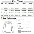 thumbnail image 3 of ATOYSOY Casual Cotton Linen Loose Shirts for Women Outwear Fall Solid Color Tops Trendy Deep V Neck Pullovers Long Sleeve Tees Black L, 3 of 6