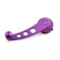 thumbnail image 3 of Unique Bargains Pair Purple Aluminum Alloy Car Window Winder Door Crank Handle w Adaptors, 3 of 6