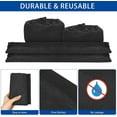 thumbnail image 2 of 4-Pack 5FT Water-Activated Flood Barriers – Reusable Sandless Sandbags for Home Door & Garage – Quick-Deploy Absorbent Leak Diverter, 2 of 6