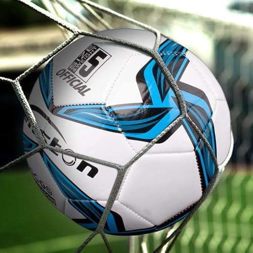 Senston Soccer Ball for Kids and Adult Training Ball Size 5 Official Match Football Balls with Pump