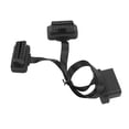 thumbnail image 1 of OB Splitter,16Pin OBD2 Flat Extension Diagnostic Extender OB Extension Cable Impressive Results, 1 of 14