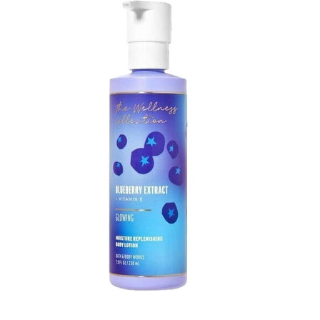 The Wellness Collection Blueberry Extract Glowing Body Lotion-Bath and Bodyworks