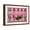 Brown Frame, variant on Art.com Dolce Vita Rome Collection - Pink Building Facade Photographic Print by Philippe Hugonnard, 18" x 12"