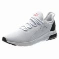 thumbnail image 2 of PU & MA ELECTRON STREET LACE-UP TRAINERS SNEAKERS SPORT MEN SHOES WHITE SIZE 13 NEW, 2 of 6