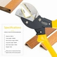 thumbnail image 6 of Professional Multitool Multi Cutting Pliers Kit for Cutting Wire Grooves Plastic Pipe Batten and Rubber Garden Scissors tools, 6 of 6