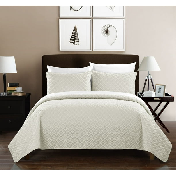 Chic Home Mather 7 Piece Quilt Cover Set Bed in a Bag - Walmart.com