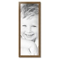 thumbnail image 2 of ArtToFrames 13x36 inch Muted Gold Glow Picture Frame, Gold MDF Poster Frame (4670), 2 of 8