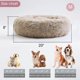 thumbnail image 4 of Calming Dog Bed & Cat Bed, Anti-Anxiety Donut Dog Cuddler Bed, Warming Cozy Soft Dog Round Bed, Fluffy Faux Fur Plush Dog Cat Cushion Bed for Small Me, 4 of 4