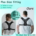 thumbnail image 5 of King Mills Plus Size Back Brace, Back Brace Posture Corrector for Women and Men, Ideally Use as Plus Size XL to XXXL Back Straps for Posture, 5 of 8