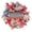 A, variant on Rustic 250th Anniversary Patriotic Wreath for Front Door 14 Inch 4th of July Red White Blue Star Front Door Garland Memorial Day Hanging Wreath for Independence Day Home Decor
