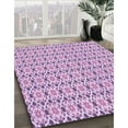 thumbnail image 2 of Ahgly Company Indoor Rectangle Patterned Orchid Purple Area Rugs, 5' x 8', 2 of 6