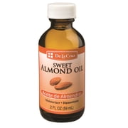 (3 pack) (3 pack) De La Cruz Sweet Almond Oil Natural Moisturizer, 2 fl oz
