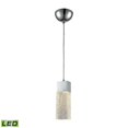 thumbnail image 1 of Elk Lighting-85107/LED-Cubic Ice - 9 5W 1 LED Pendant  Polished Chrome Finish with Solid Textured, 1 of 2