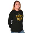 thumbnail image 3 of US Army Mom Military Support Ribbon Women Plus Size Long Sleeve Tee Brisco Brands 2X, 3 of 5