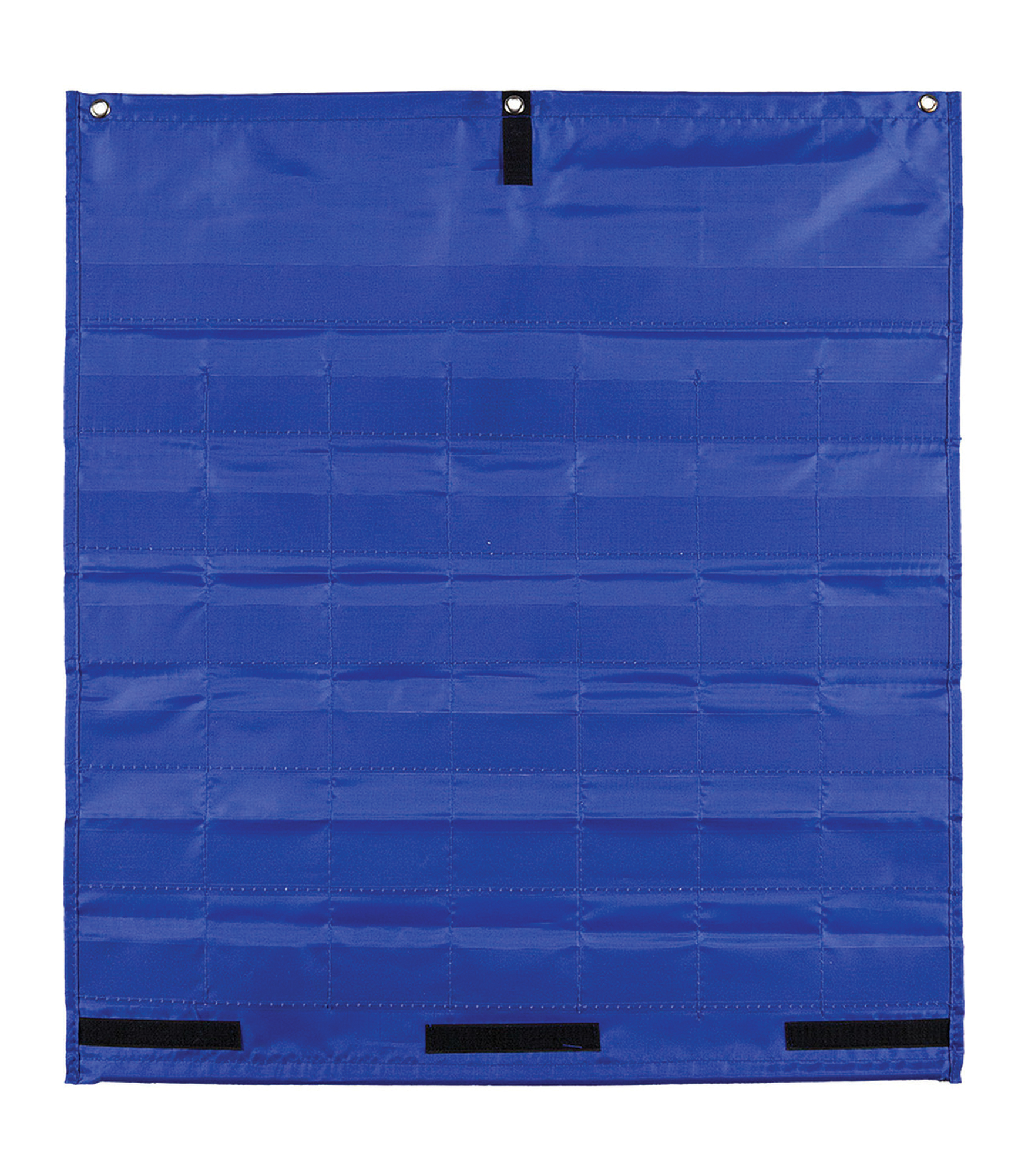 Carson Dellosa Blue Monthly Calendar Pocket Chart 43 Clear Pockets 
