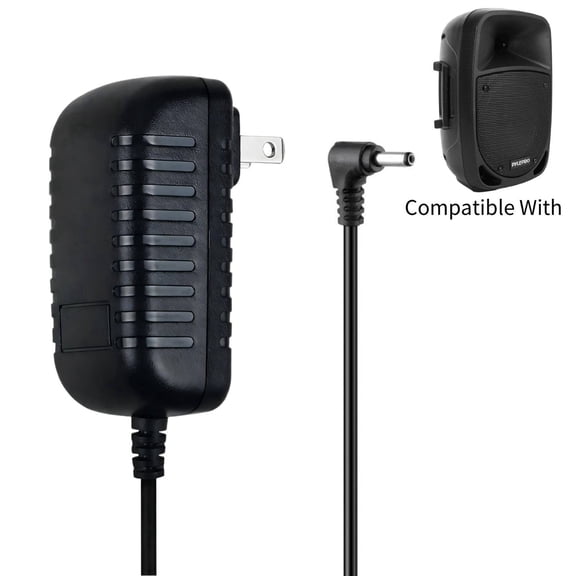 K-MAINS 9V AC Adapter Compatible With Pyle PSBT125A PSBT105A PSBT85A PA Speaker Power Supply Charger
