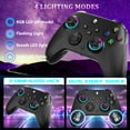 thumbnail image 5 of AstraJoy 2.4GHz Wireless Controller for Xbox Controller, Xbox One Series X|S Consoles, PC Windows, Steam, with 7 Colors RGB Light/1000mAh Battery/Programmable/Turbo, Dual Vibration/3.5mm Audio Jack, 5 of 9