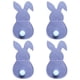thumbnail image 1 of Juego de 4 Porta Cubiertos de Conejito, Bolsa para Cubiertos de Conejito de Pascua, Juego de Cubiertos con Cola, 1 of 2